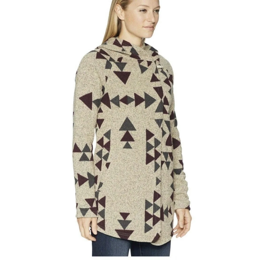 The North Face Women's Crescent Wrap-Peyote Beige Aztec Print